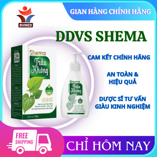 Dung Dịch Vệ Sinh Phụ Nữ Shema Trầu Không Chai 150ml - Kháng Khuẩn, Giảm Nấm Ngứa, Ngừa Viêm Nhiễm