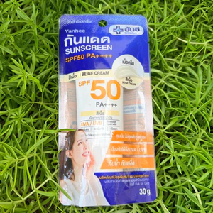 Kem Chống Nắng Yanhee Sunscreen SPF 50 PA++++ (30g) - Nâng Tone Tự Nhiên, Kiềm Dầu Cực Đỉnh