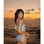 2Soonsumff Bikini 3 mảnh đính hoa cute, bộ đồ bơi cao cấp buộc dây kèm váy quây ngắn sexy cho nữ