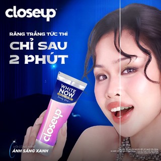 Bộ 6 Kem Đánh Răng Closeup trắng răng White Now Trắng Bật Tông 3x TỨC THÌ 100g