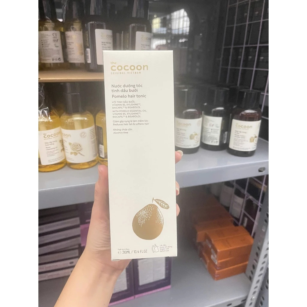 [Phiên Bản Mới] Nước Dưỡng Tóc Cocoon Tinh Dầu Bưởi 140ml 310ml