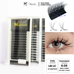 Mi Đa Tầng Trung Hoa, Nối Siêu Bay Độ Cong Chuẩn LB-LC, Dày 0.05, Lông Mi Nhân Tạo Thúy Hà