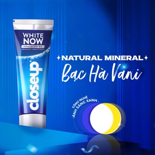 Bộ 2 Kem Đánh Răng và Bàn Chải Closeup - White Now Răng Trắng bật tông 3x Tức thì 100g và Precision Clean siêu mềm
