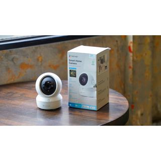 Camera EZVIZ C6N Pro 3MP quay quét báo động thông minh trong nhà, đàm thoại 2 chiều, có cổng LAN