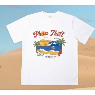 [HỎA TỐC] Áo Thun Địa Danh Du Lịch Biển Các Tỉnh Thành Việt Nam Unisex Nam Nữ Áo Thun Cotton Form OVERSIZE mềm mịn mát