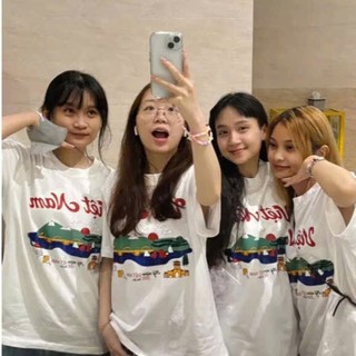 [HỎA TỐC] Áo Thun Địa Danh Du Lịch Biển Các Tỉnh Thành Việt Nam Unisex Nam Nữ Áo Thun Cotton Form OVERSIZE mềm mịn mát