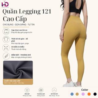 quần dài model: LG25.121 - Quần Legging Tập Gym Pickleball Cạp Cao Nâng Mông Hack Dáng