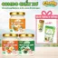 Combo Bột Nêm ăn dặm cho bé Chubby 50gr cho bé từ 6 tháng tuổi - Tặng bột tỏi hoăc bánh