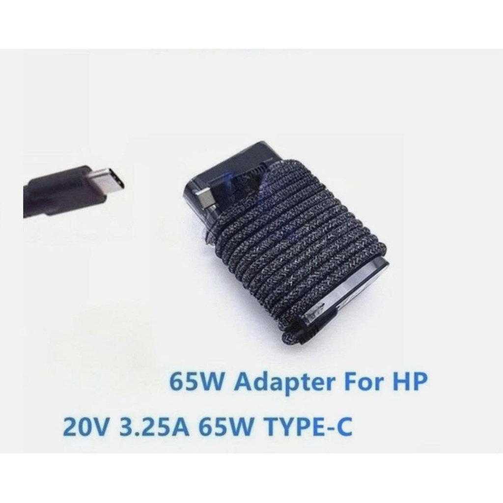 Sạc Laptop HP 65W Chân Type C -Sạc New Zin BH 12 Tháng