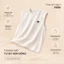 Áo thun sát nách TANKTOP PEEK vải cotton, form rộng thoải mái, thêu logo tinh tế, mặc hè và vận động- FEAER