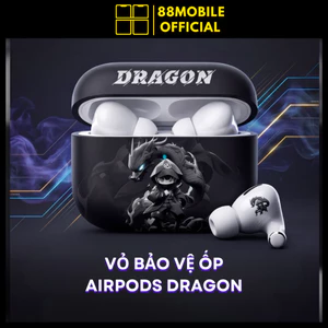 Vỏ bảo vệ case ốp airpods Dragon dành cho tai nghe 1/2/3/4/Pro/Pro 2/Pro 3 I 88Mobile