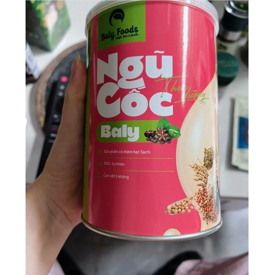 [ COMBO Mua 3 Tặng 1 Hộp Gạo Lứt ] Sữa Hạt Ngũ Cốc Mẹ Bầu Baly Foods Bổ Sung Dưỡng Chất Cho Mẹ Bầu Lon 500G