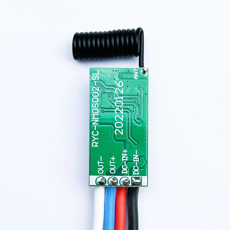 Mạch nhận tín hiệu điều khiển từ xa sóng RF 433Mhz DC 3.6V-24V