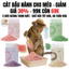 Cát vệ sinh cho mèo 2.5kg organic đậu nành, cát mèo, vón nhanh, khử mùi, tiết kiệm, dễ dàng xả vào bồn cầu
