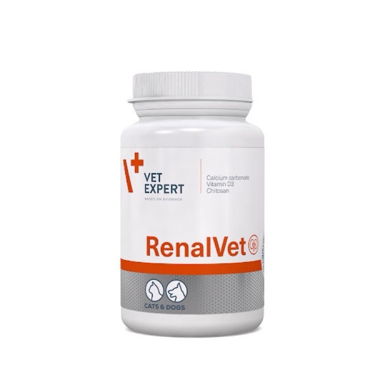 Viên hỗ trợ thận cho chó & mèo Vet Expert RenalVet 60 viên _ PETLOVE PREMIUM