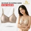 Áo Ngực Không Gọng Mút Mỏng Ôm Ngực, Áo Lót Họa Tiết Cá Tính Gợi Cảm AMYBRA A3854