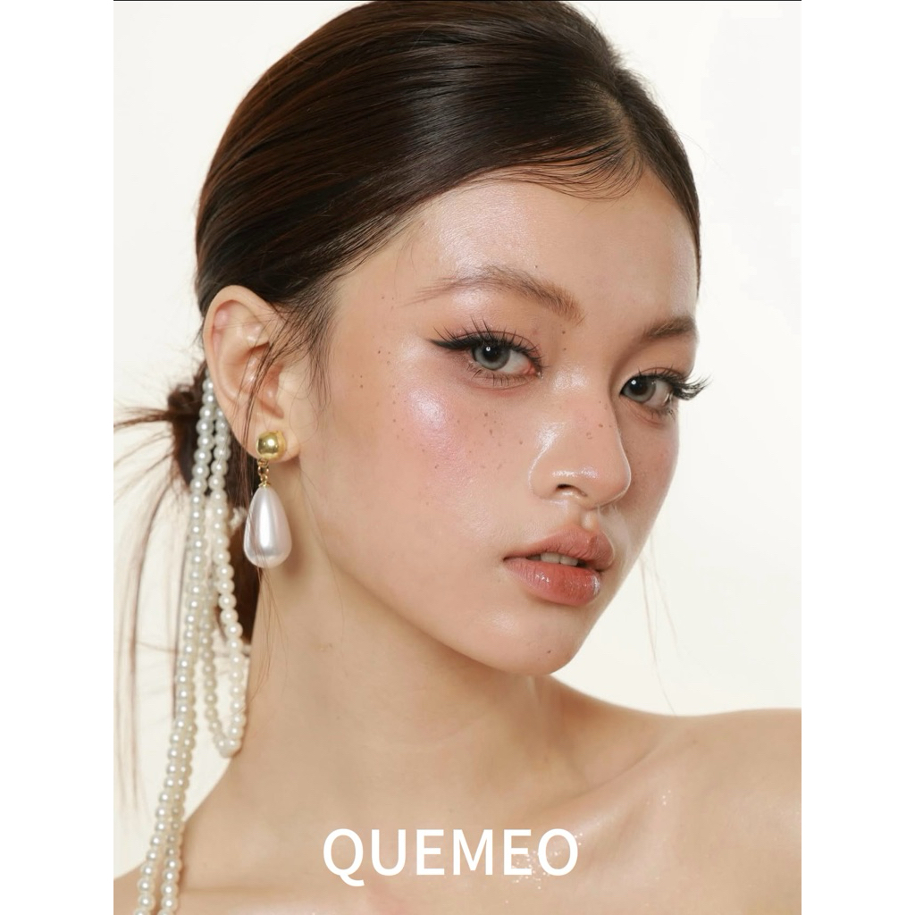 [SỈ] Bông Tai Ngọc Trai Rơi Phong Cách Cổ Điển BAROQUE QUEMEO cô nàng Pháp Quyến Rũ bông tai cô dâu tiệc