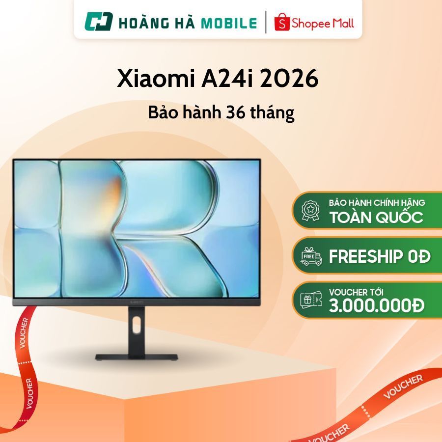 Màn hình Xiaomi A27i 2026 (ELA6410EU) (27 inch/FHD/IPS/144HZ/6ms)/ Xiaomi A24i 2026 (ELA6416EU) (24"/FHD/IPS/144HZ/6ms) - ảnh 4