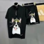 Bộ Cộc Hè DOG King Logo Đôn Chề Siêu Hót. Bộ Quần Áo Nam Thể Thao Siêu Hot Đi Biển Đi Chơi Sành Điệu.