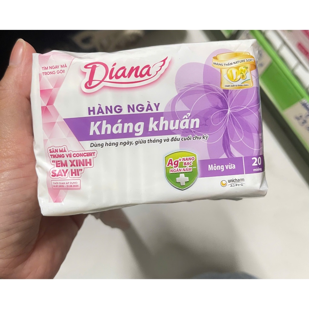 🌸 BVS DIANA SENSI HÀNG NGÀY KHÁNG KHUẨN (40) – SẠCH THOÁNG, TỰ TIN MỖI NGÀY