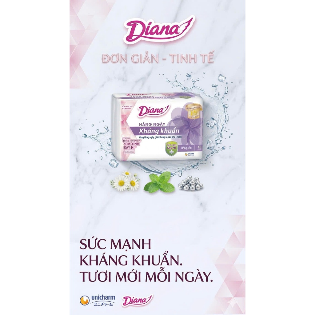 🌸 BVS DIANA SENSI HÀNG NGÀY KHÁNG KHUẨN (40) – SẠCH THOÁNG, TỰ TIN MỖI NGÀY