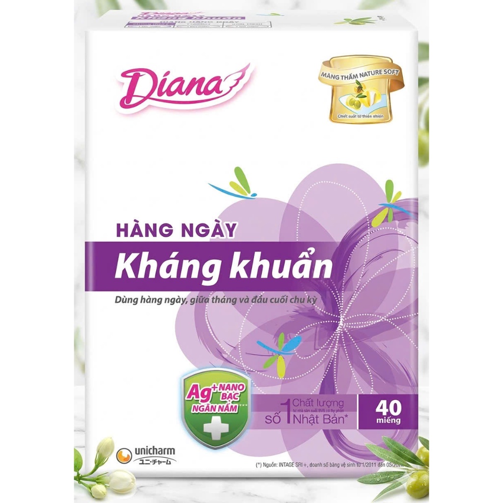 🌸 BVS DIANA SENSI HÀNG NGÀY KHÁNG KHUẨN (40) – SẠCH THOÁNG, TỰ TIN MỖI NGÀY