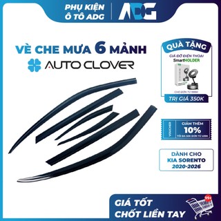 Vè che mưa Đen KIA SORENTO 2020-2026 Chính hãng AutoClover - Keo 3M, không tróc sơn | Phụ kiện ô tô ADG