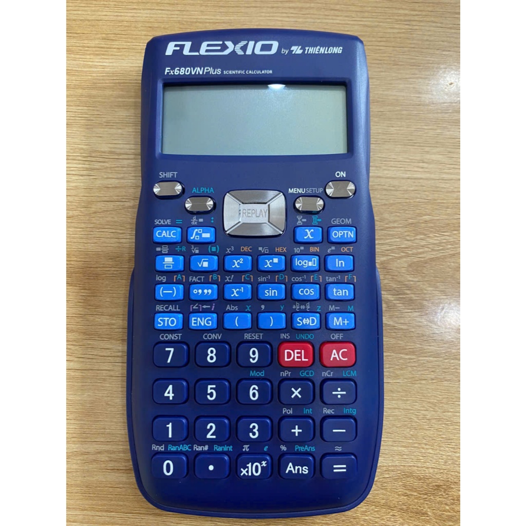 Máy Tính Khoa Học Thiên Long Flexio Fx680VNPlus, Dùng Cho Học Sinh Cấp 2,3 và Sinh Viên Đại Học
