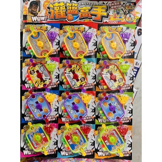 Vỷ 12 đồ chơi hứng bóng rổ mini cho bé