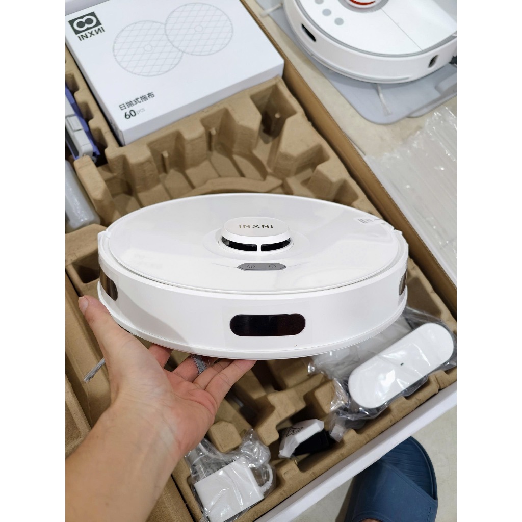 Robot Hút Bụi Lau Nhà Inxni X3 Plus | Lực Hút 3000Pa Pin 5200mAh