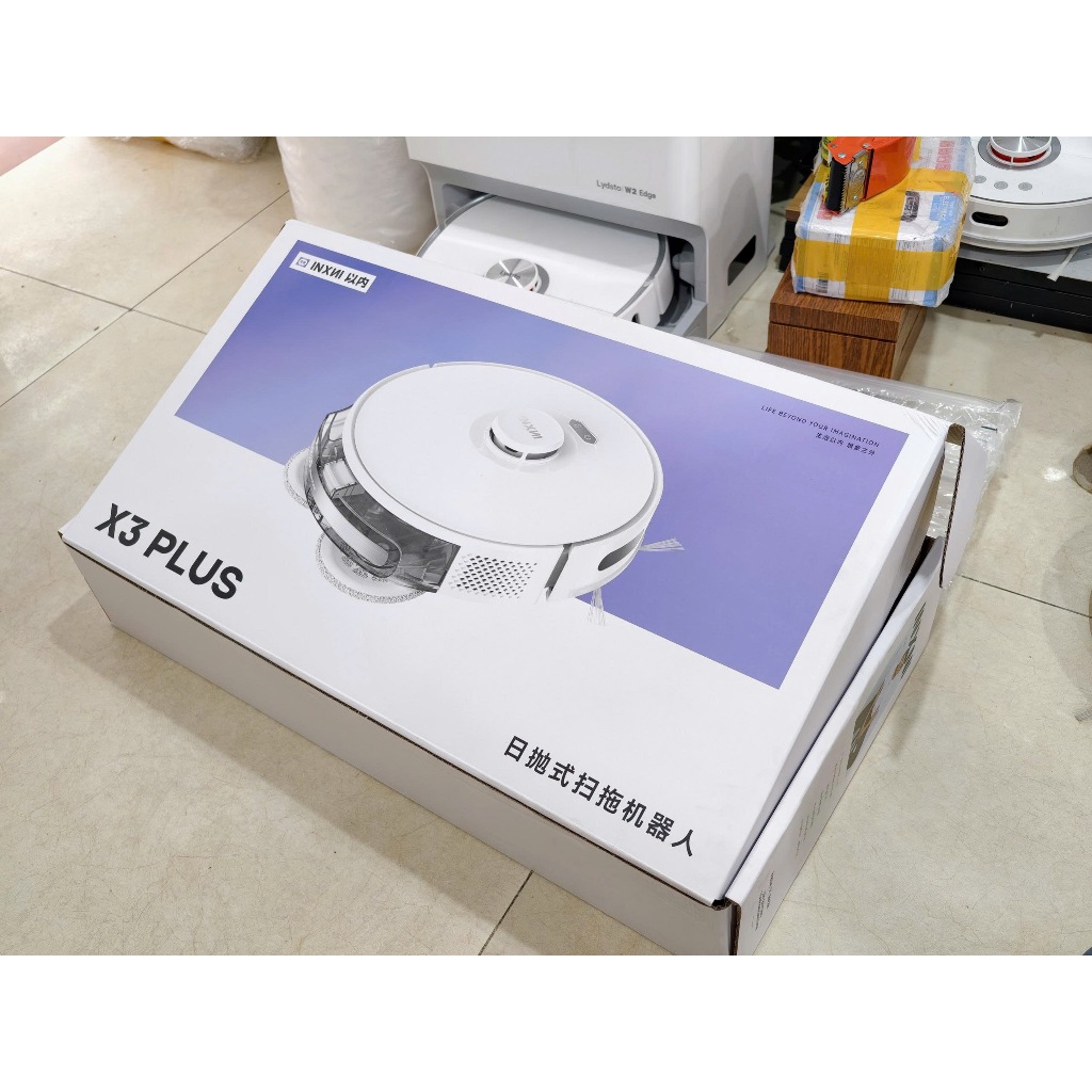 Robot Hút Bụi Lau Nhà Inxni X3 Plus | Lực Hút 3000Pa Pin 5200mAh