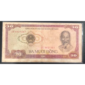 Sưu Tầm Việt Nam 30 đồng 1980 1981