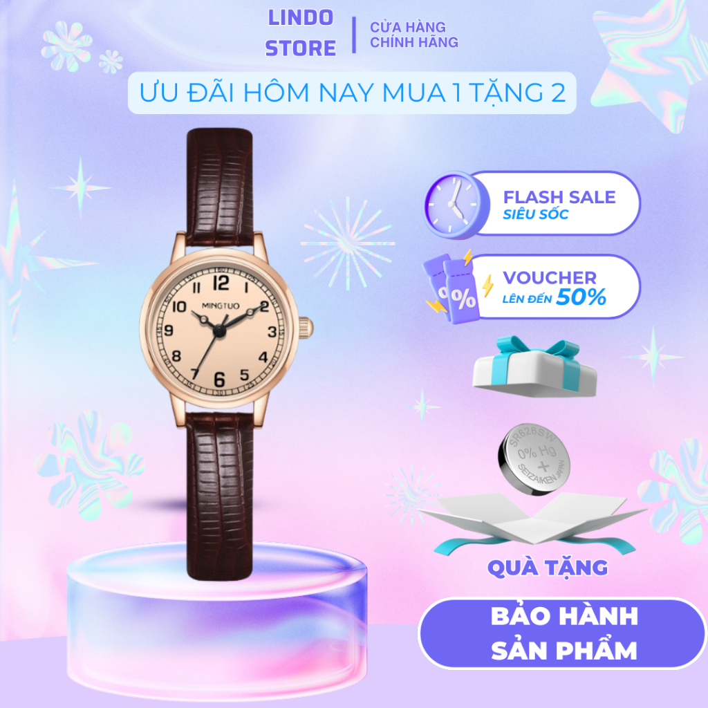 Đồng hồ nữ chính hãng thời trang nhỏ xinh CINLA CL8884 bảo hành 12 tháng kèm hộp sang trọng quà tặng, chống nước | BigBuy360 - bigbuy360.vn