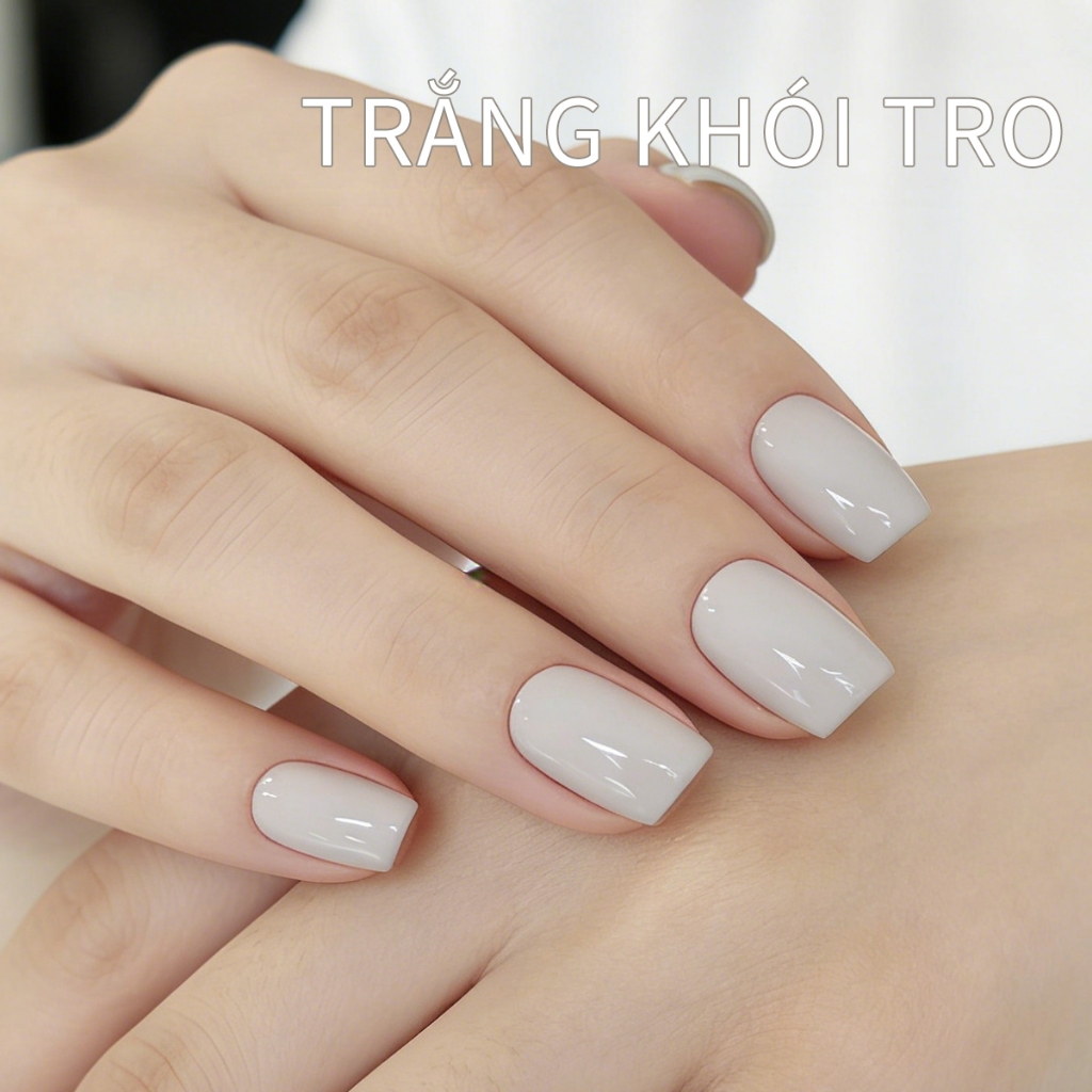 XEIJAYI 10ml - Sơn móng tay dạng gel màu trắng ngà, bền màu và phù hợp sử dụng hàng ngày.