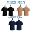 combo 3 áo polo cá sấu co giãn 4 chiều chất lượng tốt form chuẩn Việt pl004