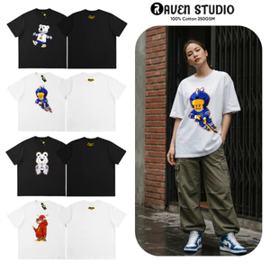 Áo thun Drew Mascot Graphic Tee - Premium Cotton 250GSM oversize