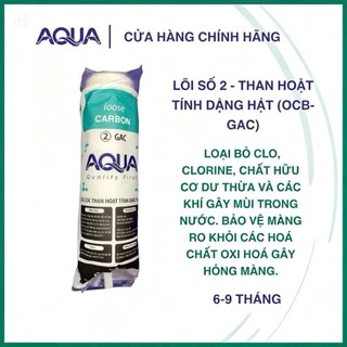 Combo (Sỉ) 10 Bộ lõi lọc nước 123 AQUA, dùng được cho tất cả dòng máy Kangaroo, Karofi, Sunhouse, Aqua