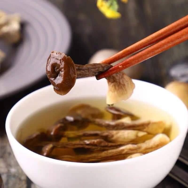 100g Nấm Lộc Nhung Khô Cao Cấp - Nguyên Cây, Không Vụn - Nấm Quý Nấu Canh xào thơm ngon bổ dưỡng