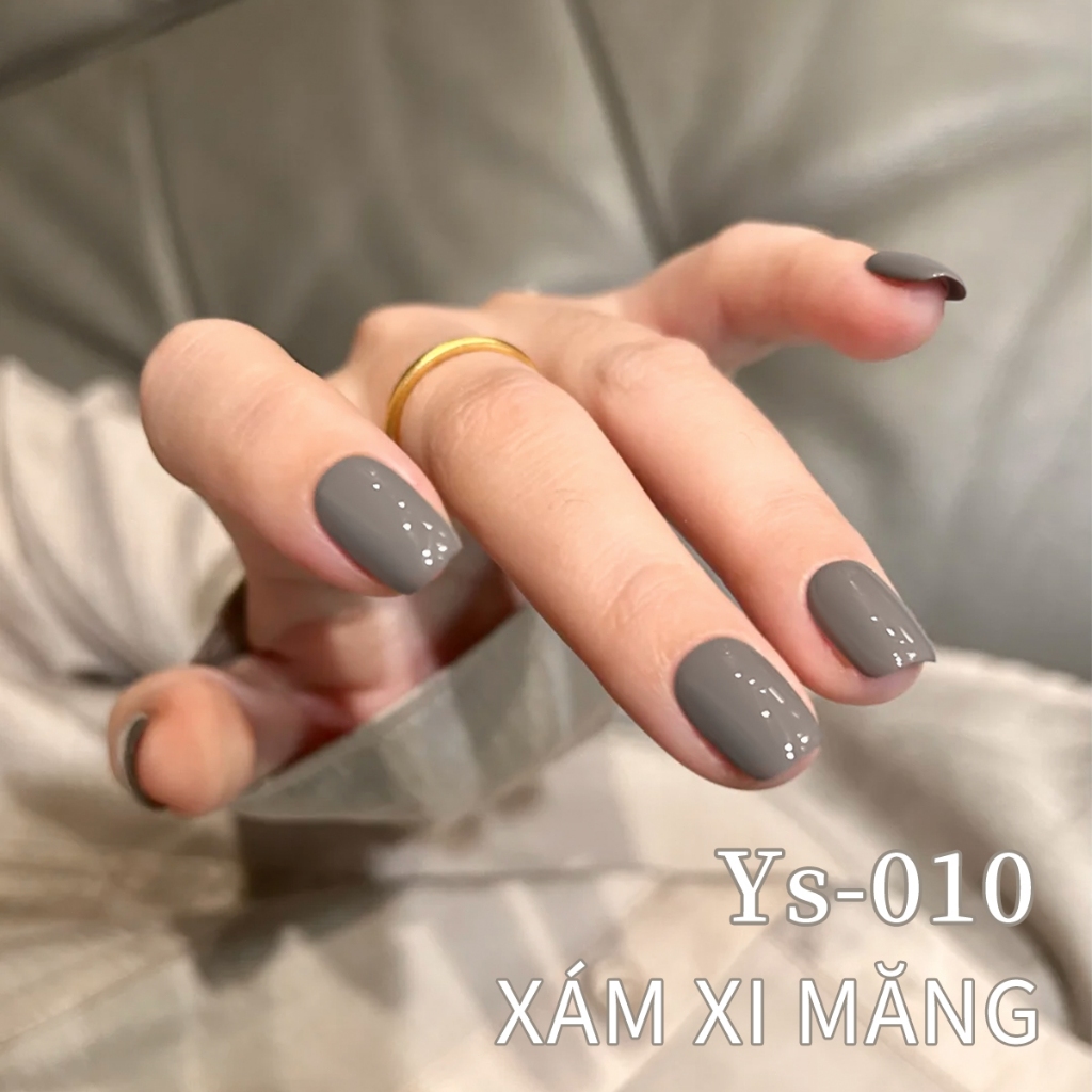 XEIJAYI 10ml - Sơn móng tay dạng gel màu xám xi măng cổ điển, bền màu và thích hợp sử dụng tại salon