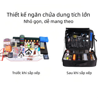 Túi Đa Năng 2 Trong 1: Khoang Đựng Đồ Câu Cá & Ngăn Chứa Dụng Cụ Sửa Chữa