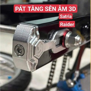 PÁT TĂNG SÊN ÂM 3D CNC CHO RAIDER - SATRIA 🔥 TĂNG ĐỘ CHẤT, CANH SÊN CHUẨN - caoduongracing