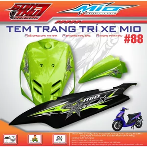 TEM XE MIO SPORT #88 (TEM 3 LỚP CAO CẤP - CỰC NÉT - KHÔNG PHAI MÀU)
