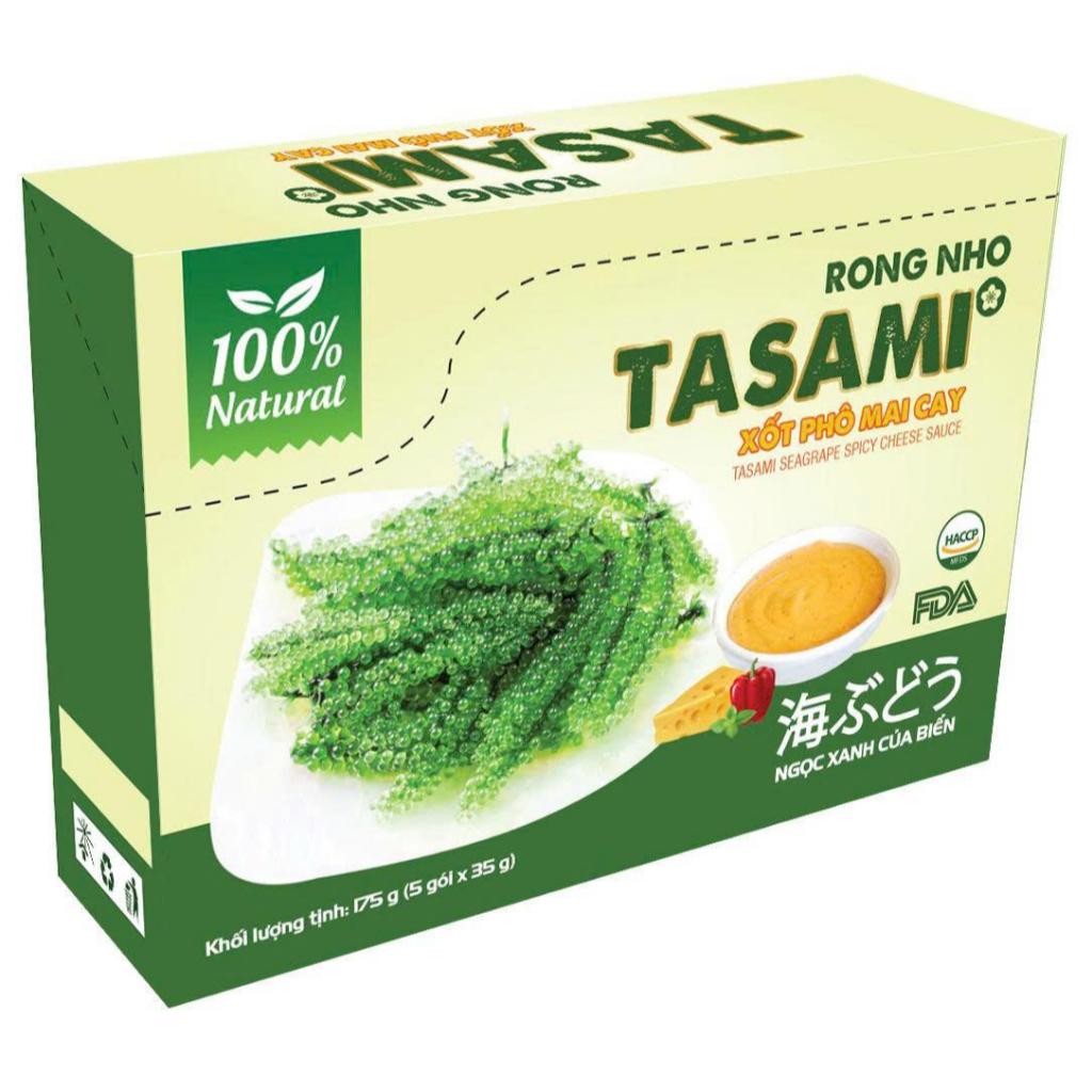 Rong Nho TASAMI Kèm Sốt Phô Mai Cay - Hộp 175g - Hàng Việt Nam Chất Lượng Cao