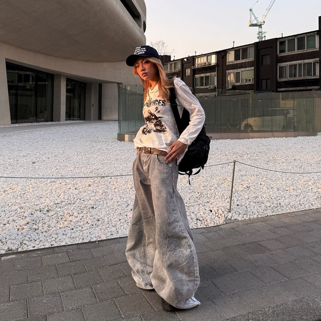 Bad Choices | Quần Wide-leg Jeans form Balloon ống rộng