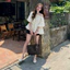 Áo kiểu nữ voan tơ bồng bềnh dáng bí mềm mại A3598 Bồng Bềnh Top.
