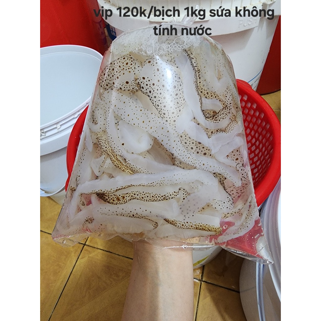 Túi 1kg thân sứa dùng ăn liền không mặn - ship hoả tốc khu vực HCM