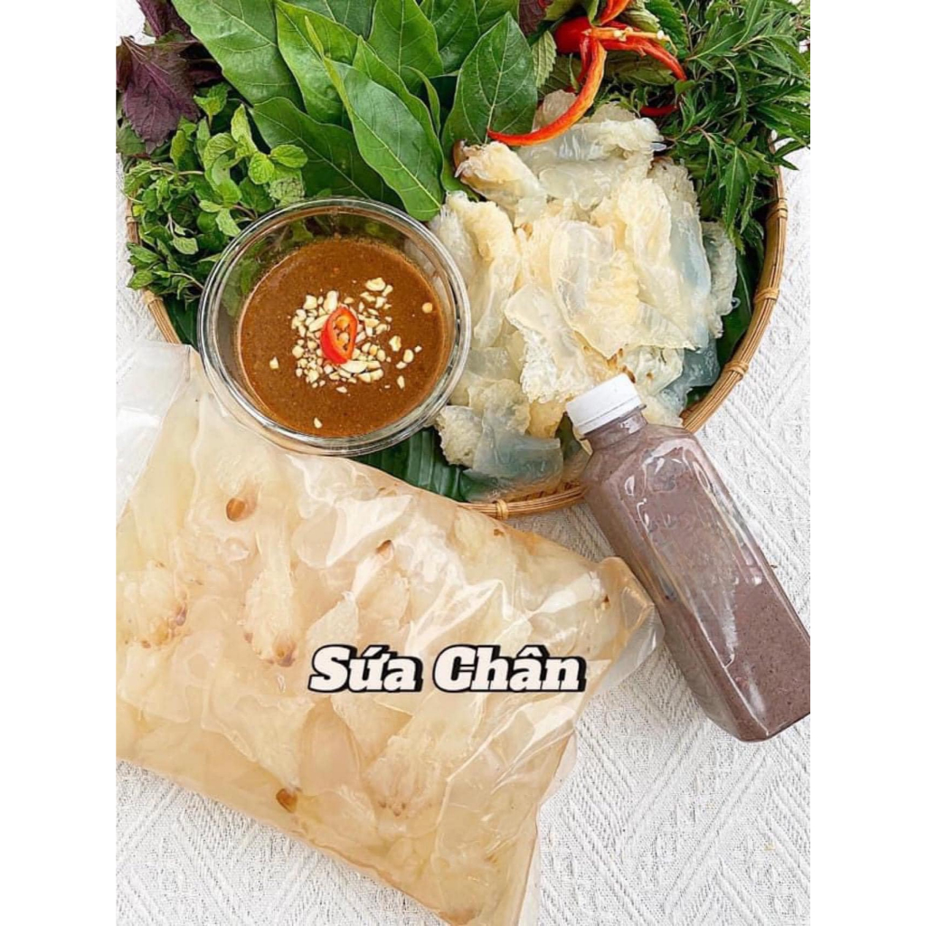 Túi chân sứa 1kg dùng ăn liền - sứa đã xả mặn ship hoả tốc HCM