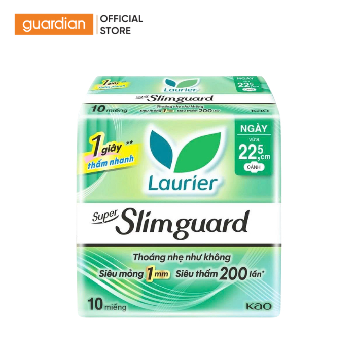 Băng Vệ Sinh Siêu Mỏng 22,5Cm Laurier 10 Miếng
