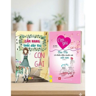 Sách - Combo 2 cuốn Cẩm Nang Tuổi Dậy Thì Con Gái và Con Gái Cha Mẹ Có Nhiều Điều Muốn Nói - ndbooks