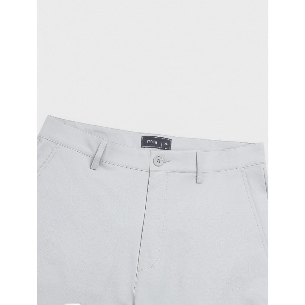 Quần short nam CANIFA dáng Regular cạp cúc phong cách trẻ trung, lịch sự 8BS26S018